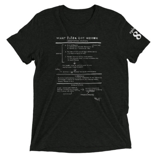 What Zizek Got Wrong Unisex Triblend T-shirt by Elliott Earls