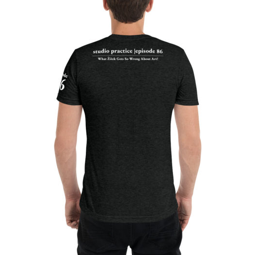 What Zizek Got Wrong Unisex Triblend T-shirt by Elliott Earls