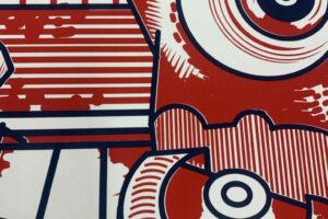 Detail view of Limited Edition Print for October 2020 by Elliott Earls