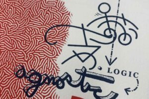 Detail view of Limited Edition Print for October 2020 by Elliott Earls