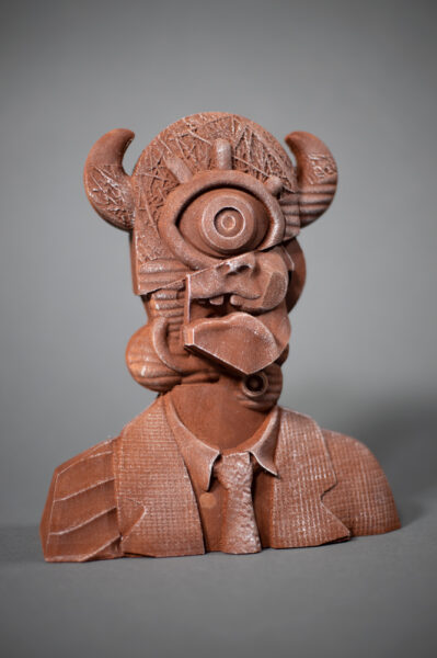 "New Power Trophy Cherry Vanilla (Artifact #9)"-  Figurine by Elliott Earls