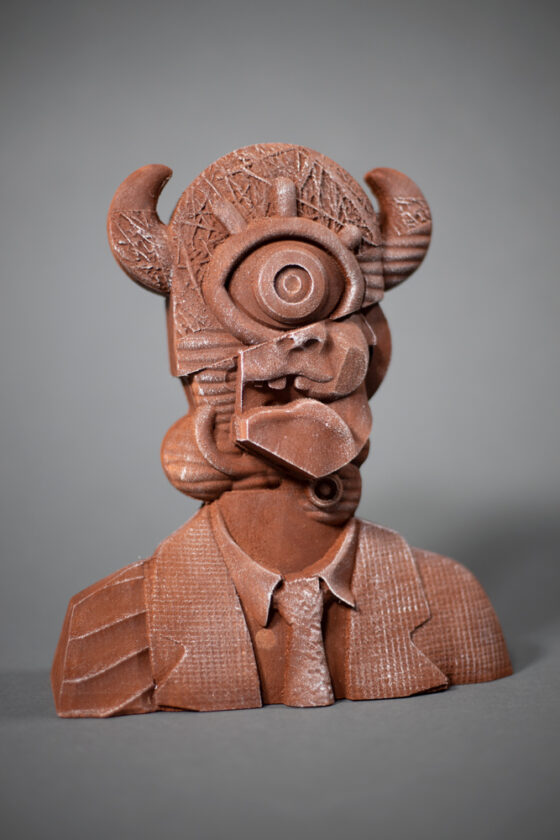 "New Power Trophy Cherry Vanilla (Artifact #9)"-  Figurine by Elliott Earls