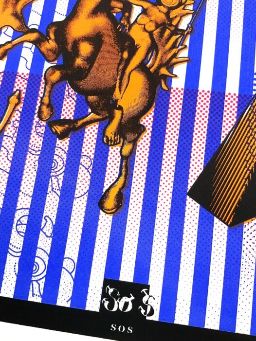 "Lion Rider Stripe" for June, 2022 by Elliott Earls - Image 3